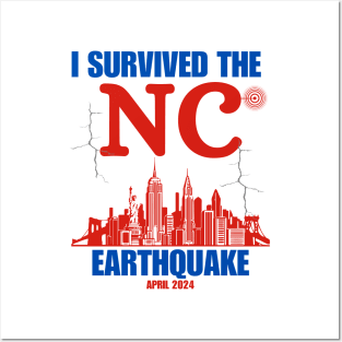 I Survived The NYC Earthquake Posters and Art